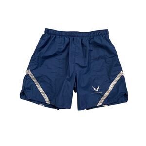 US Air Force Shorts Mens M Medium Unicor PTU Physical Training Uniform Lined